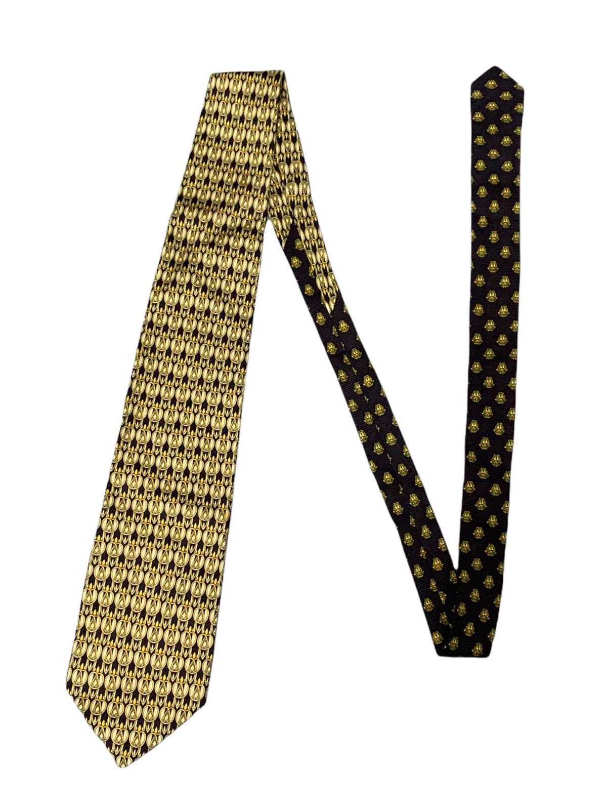 Gianni Valentino × Versace Gianni Versace Tie Silk Vintage Size ONE SIZE - 1 Thumbnail