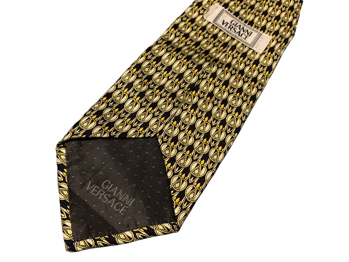 Gianni Valentino × Versace Gianni Versace Tie Silk Vintage Size ONE SIZE - 4 Thumbnail