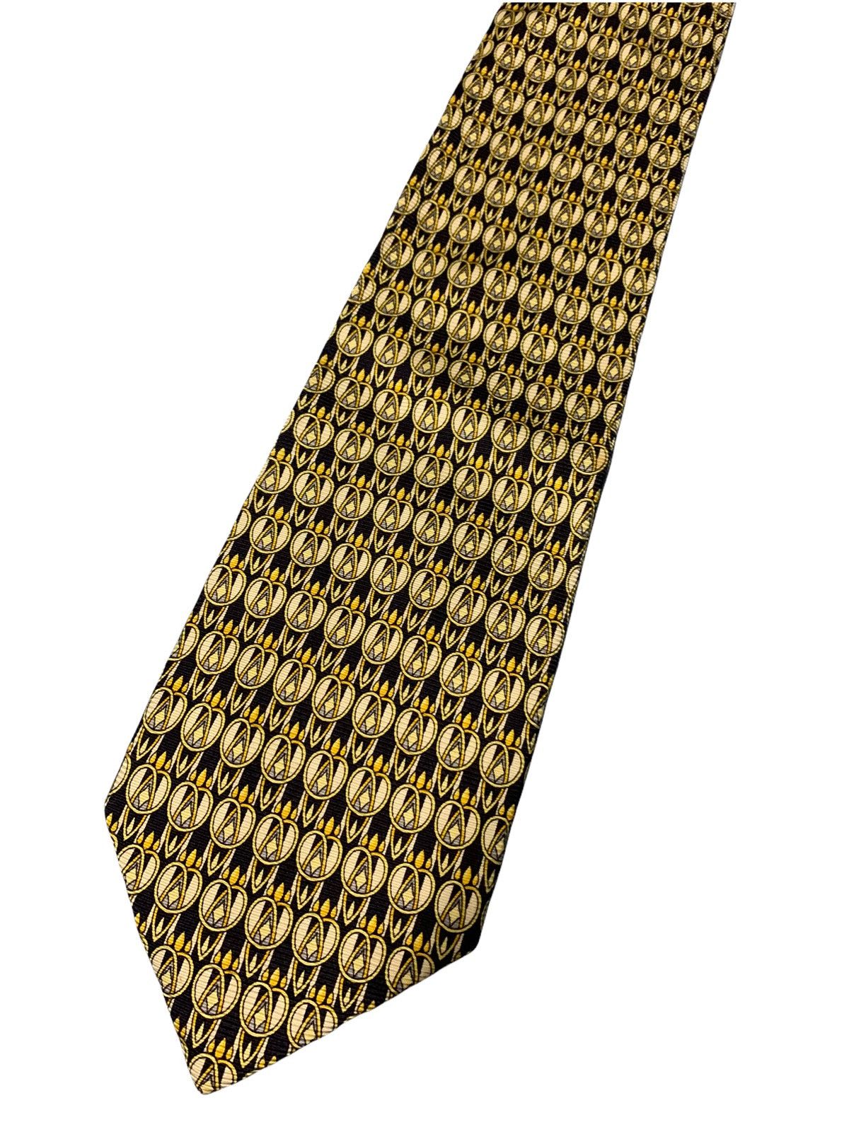 Gianni Valentino × Versace Gianni Versace Tie Silk Vintage Size ONE SIZE - 2 Thumbnail
