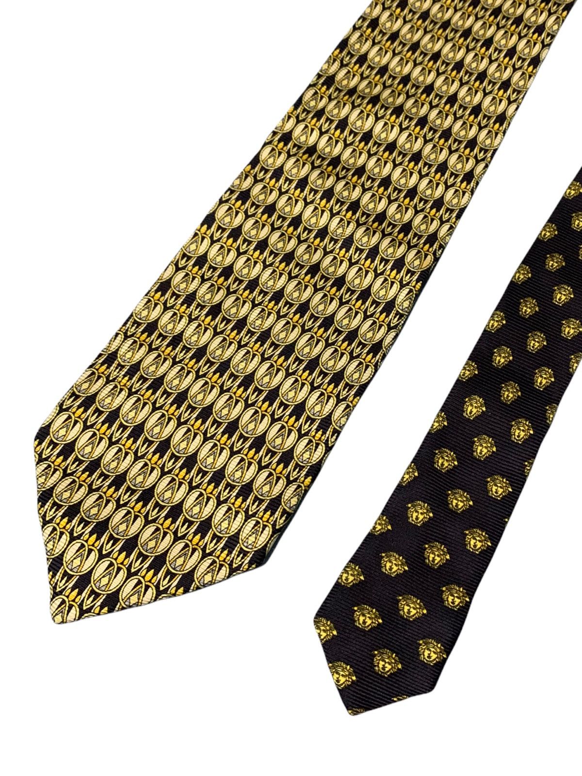 Gianni Valentino × Versace Gianni Versace Tie Silk Vintage Size ONE SIZE - 3 Thumbnail