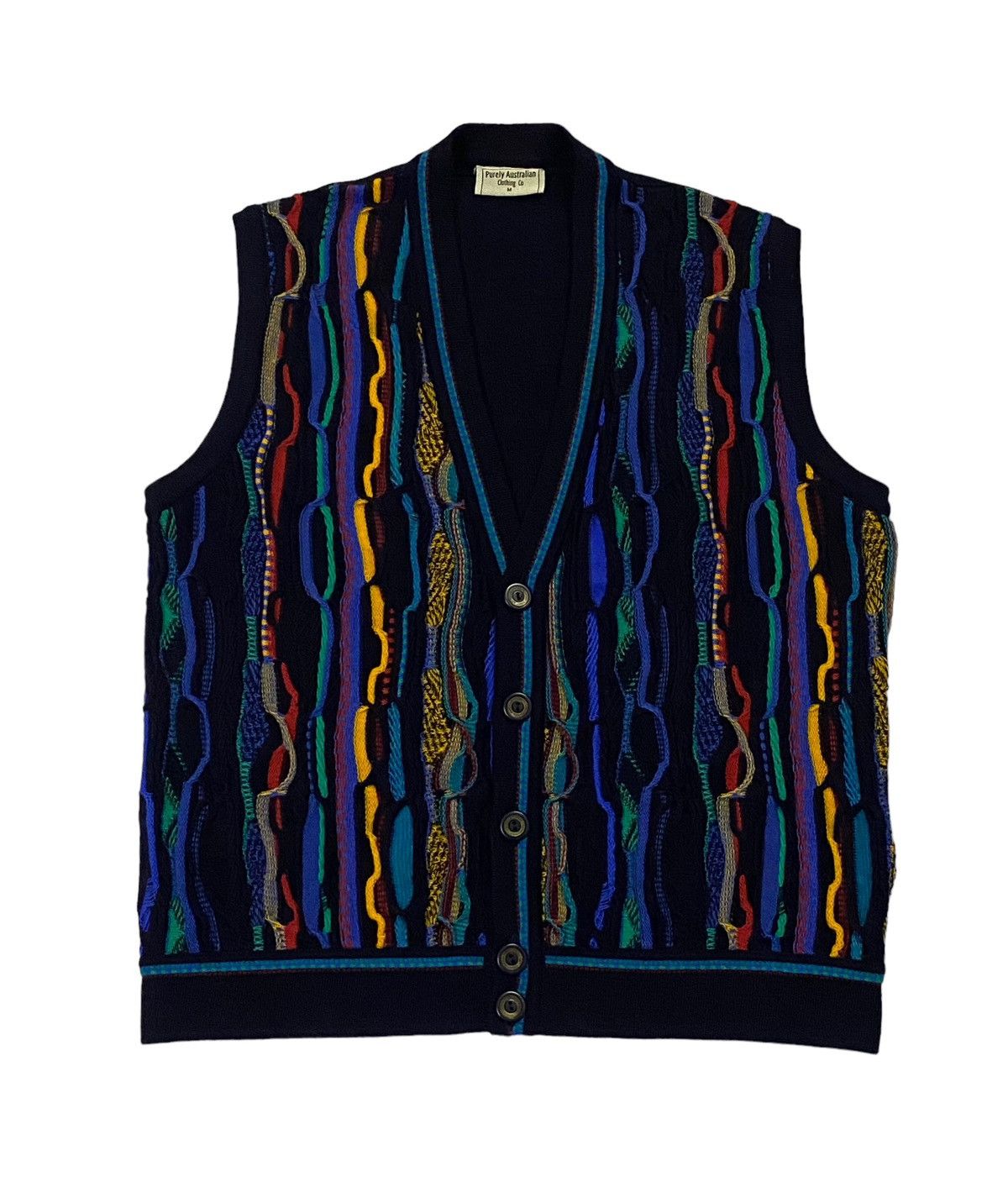 Coogi Purely Australian Knit Vest Coogi Style Size US M / EU 48-50 / 2 - 2 Thumbnail
