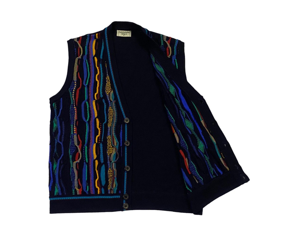 Coogi Purely Australian Knit Vest Coogi Style Size US M / EU 48-50 / 2 - 16 Thumbnail