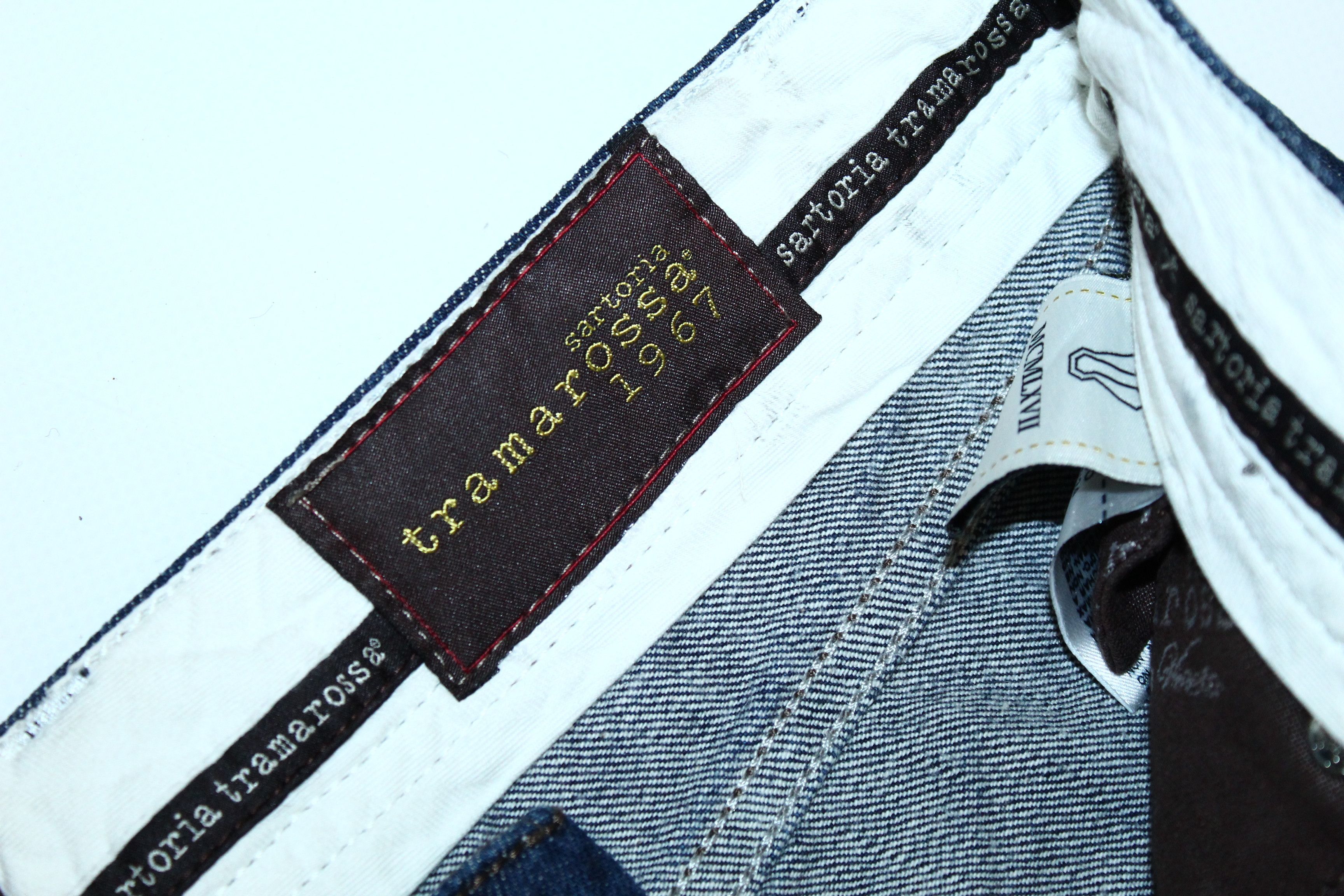 Barena TRAMAROSSA LEONARDO light wash blue denim Slim fit Jeans Size US 32 / EU 48 - 4 Thumbnail
