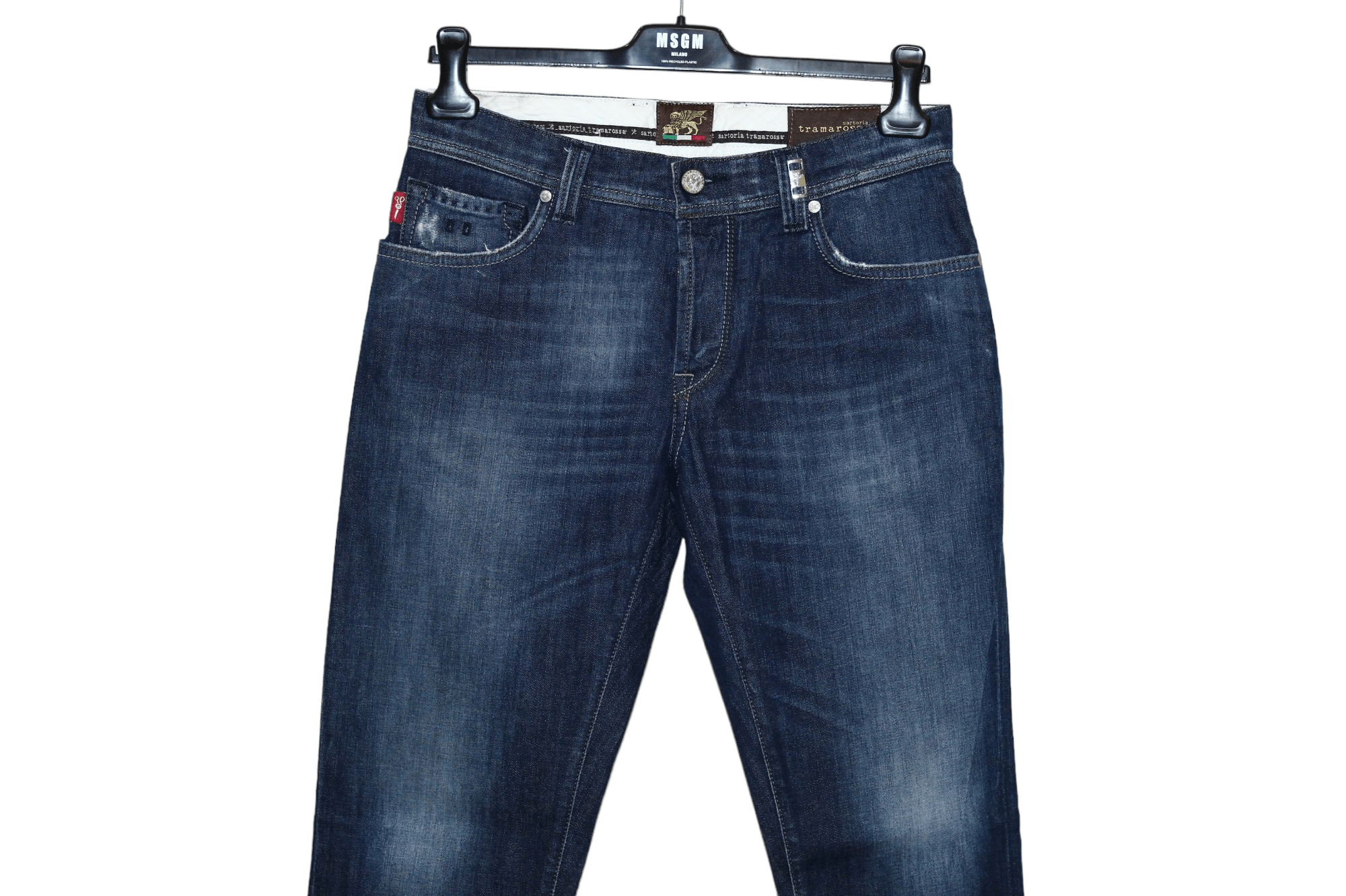 TRAMAROSSA LEONARDO light wash blue denim Slim fit Jeans