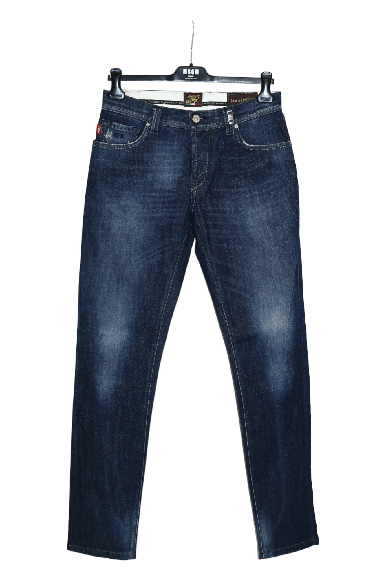 TRAMAROSSA LEONARDO light wash blue denim Slim fit Jeans