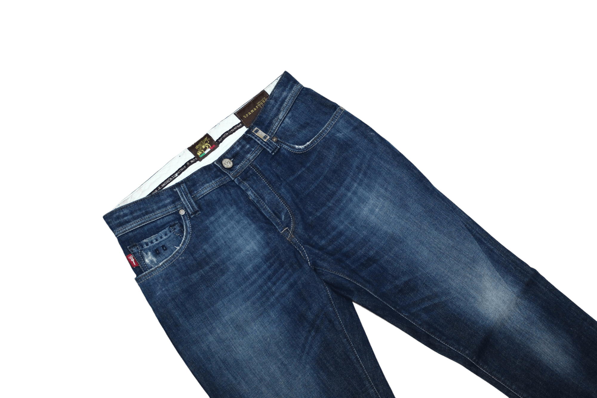 Barena TRAMAROSSA LEONARDO light wash blue denim Slim fit Jeans Size US 32 / EU 48 - 2 Thumbnail