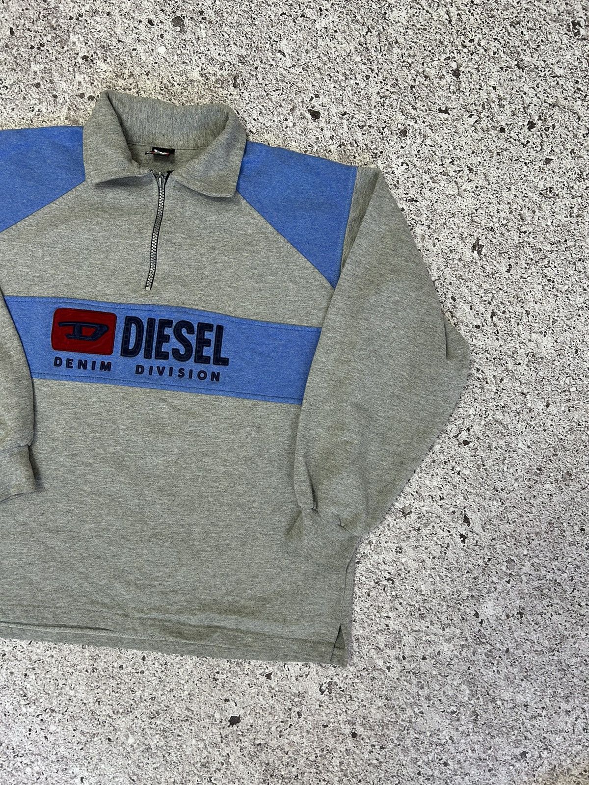 Diesel × Japanese Brand × Vintage Diesel Denim Division Vintage Sweater Y2K Hype Big Logo Size US S / EU 44-46 / 1 - 3 Thumbnail