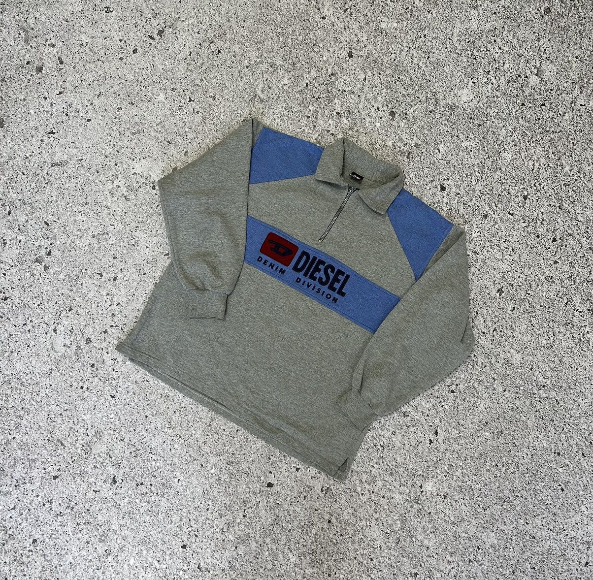 Diesel × Japanese Brand × Vintage Diesel Denim Division Vintage Sweater Y2K Hype Big Logo Size US S / EU 44-46 / 1 - 1 Thumbnail
