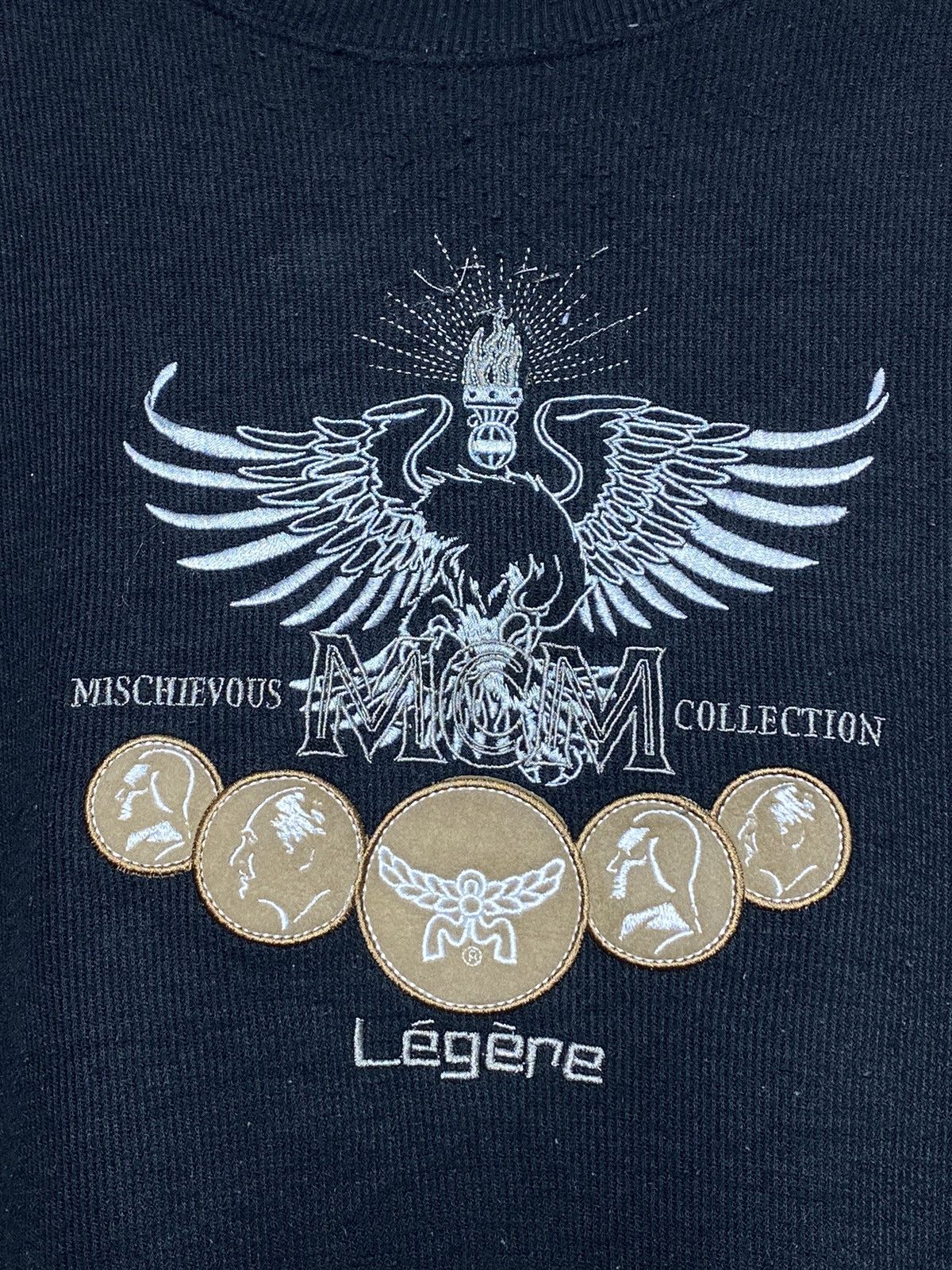 Japanese Brand Vintage MCM Légére Leather Embroidered / Travis Scott Stussy Size US L / EU 52-54 / 3 - 3 Thumbnail