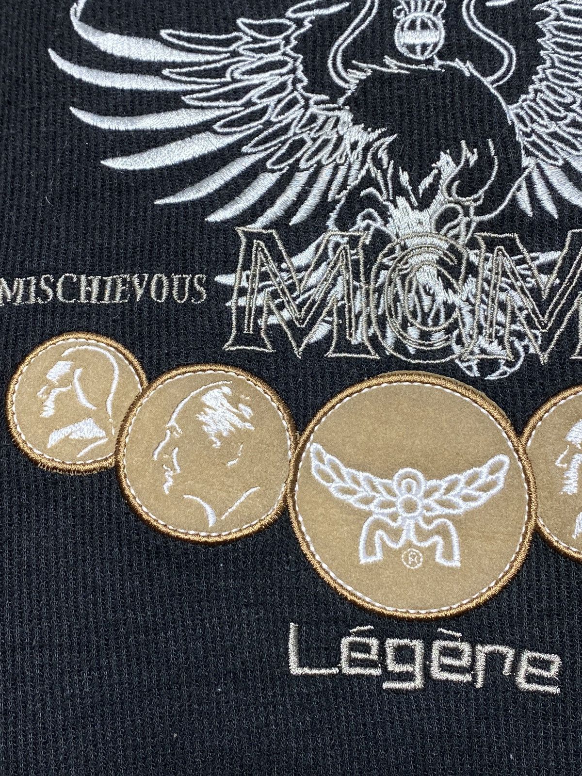 Japanese Brand Vintage MCM Légére Leather Embroidered / Travis Scott Stussy Size US L / EU 52-54 / 3 - 4 Thumbnail