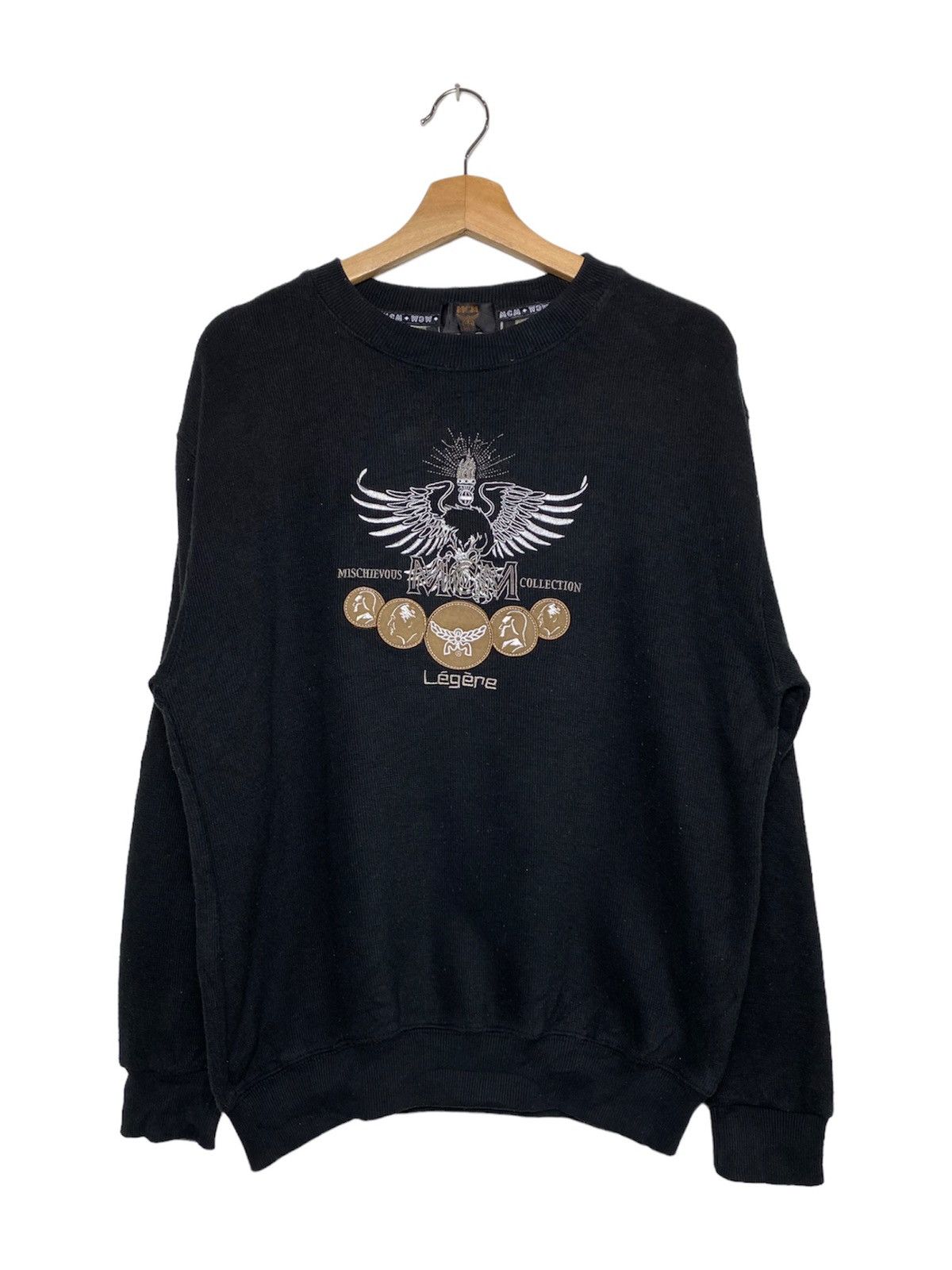 Japanese Brand Vintage MCM Légére Leather Embroidered / Travis Scott Stussy Size US L / EU 52-54 / 3 - 1 Thumbnail