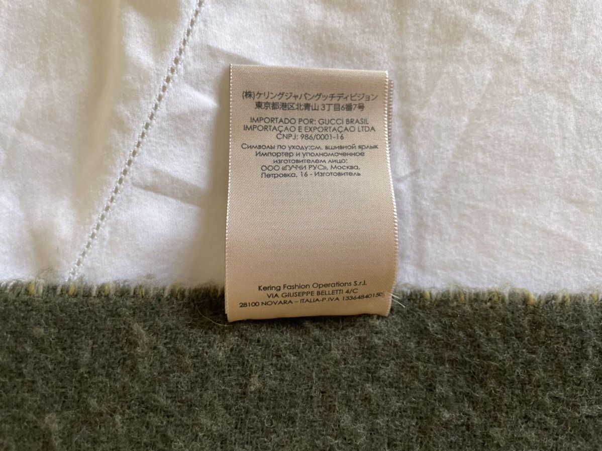 Gucci Gucci checked wool blend scarf Size ONE SIZE - 8 Thumbnail