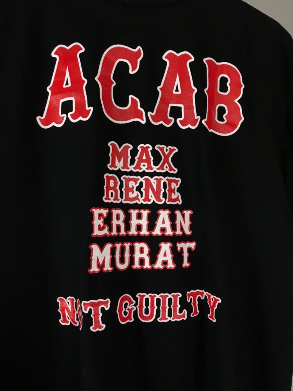 Other × Vintage Big House Crew ACAB vintage streetwear black tee Size US XL / EU 56 / 4 - 7 Thumbnail
