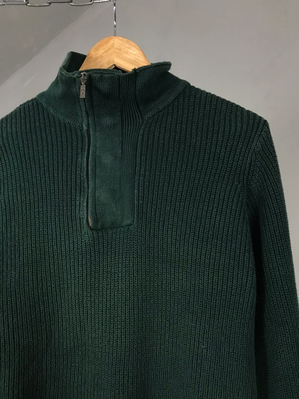 Adolfo Dominguez × Designer Adolfo Dominguez designer luxury green sweater Size US M / EU 48-50 / 2 - 2 Thumbnail