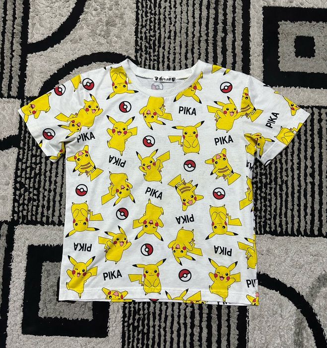 Pokemon Pokemon pikachu fullprint tshirt | Grailed