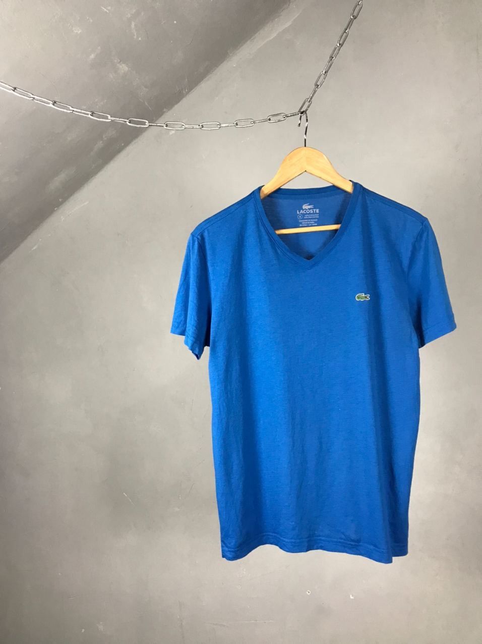 Lacoste Lacoste luxury streetwear blue tee Size US M / EU 48-50 / 2 - 1 Thumbnail