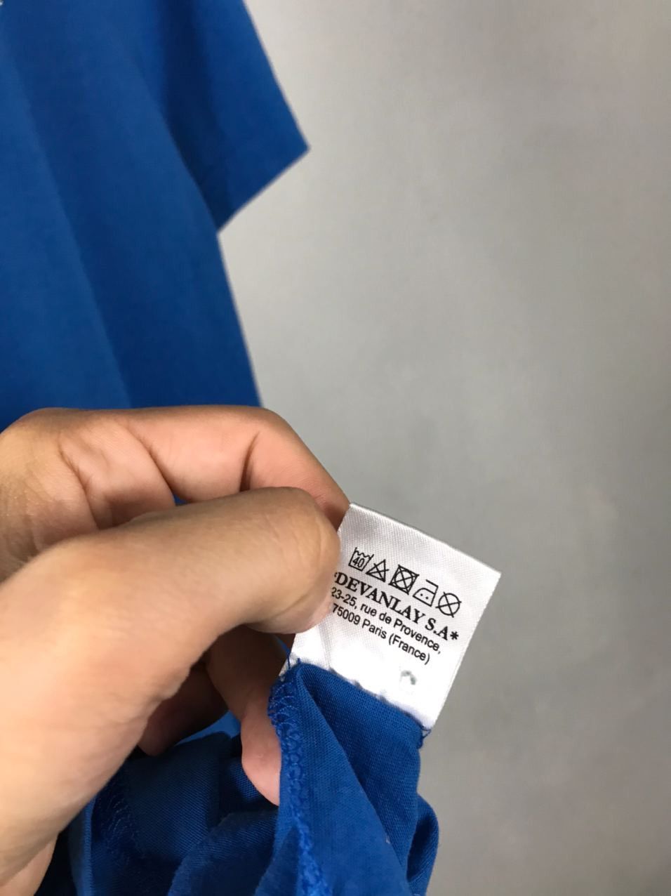 Lacoste Lacoste luxury streetwear blue tee Size US M / EU 48-50 / 2 - 5 Thumbnail