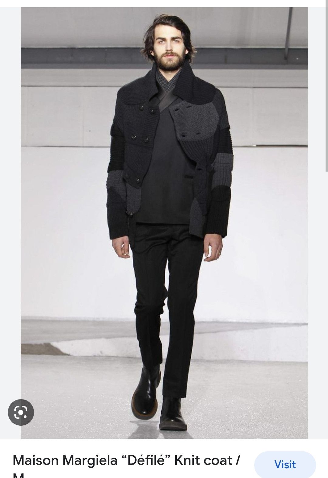 Maison Margiela Maison Margiela patch beanie cardigan | Grailed