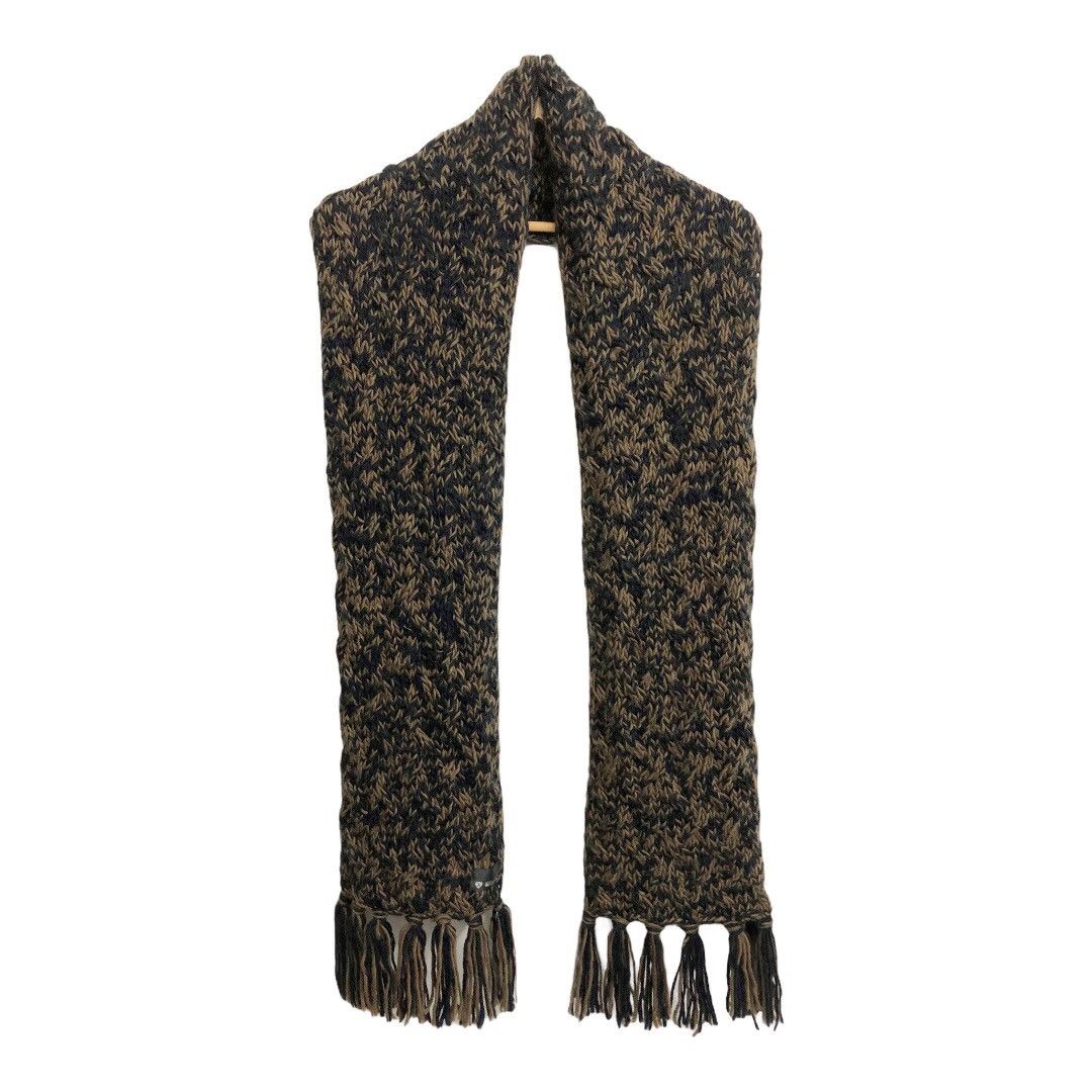 Taishi Nobukuni TK by Taishi Nobukuni era Wool Knit Muffler / Scarf Size ONE SIZE - 6 Thumbnail