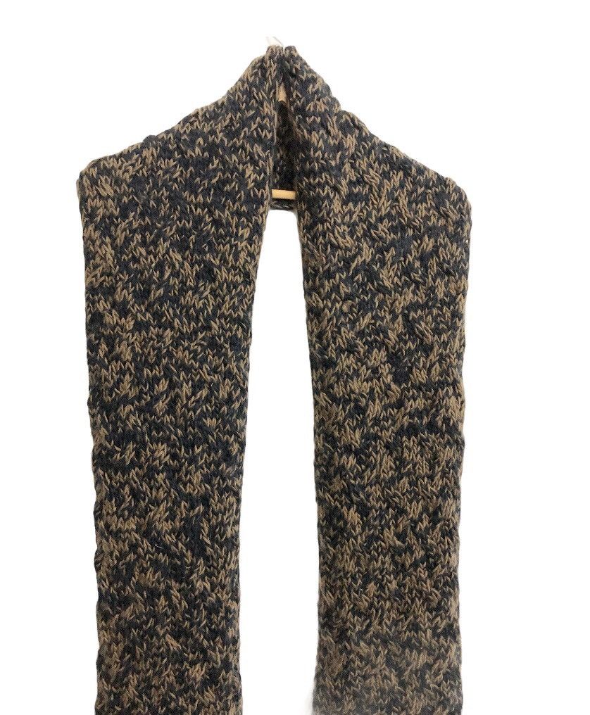 Taishi Nobukuni TK by Taishi Nobukuni era Wool Knit Muffler / Scarf Size ONE SIZE - 4 Thumbnail