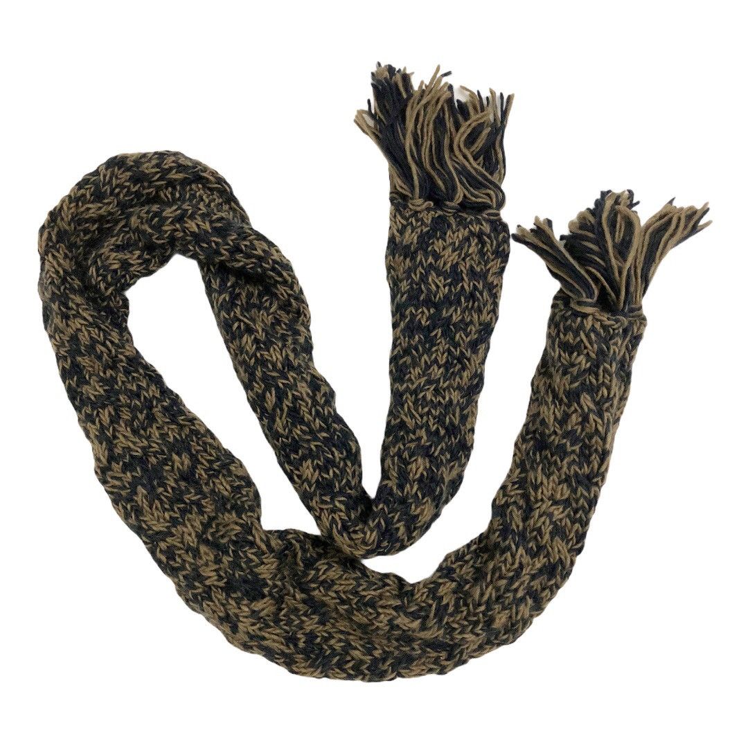 Taishi Nobukuni TK by Taishi Nobukuni era Wool Knit Muffler / Scarf Size ONE SIZE - 9 Thumbnail