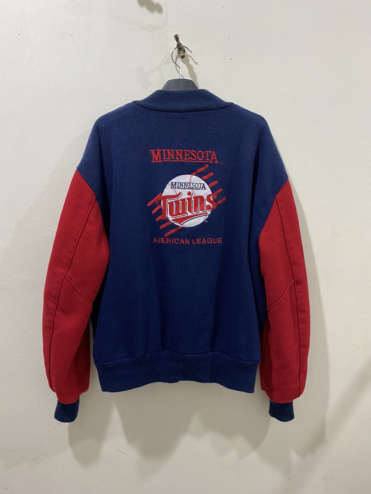 Sports Specialties VTG Minnesota Twins Wool Varsity Jacket Size US XL / EU 56 / 4 - 2 Thumbnail