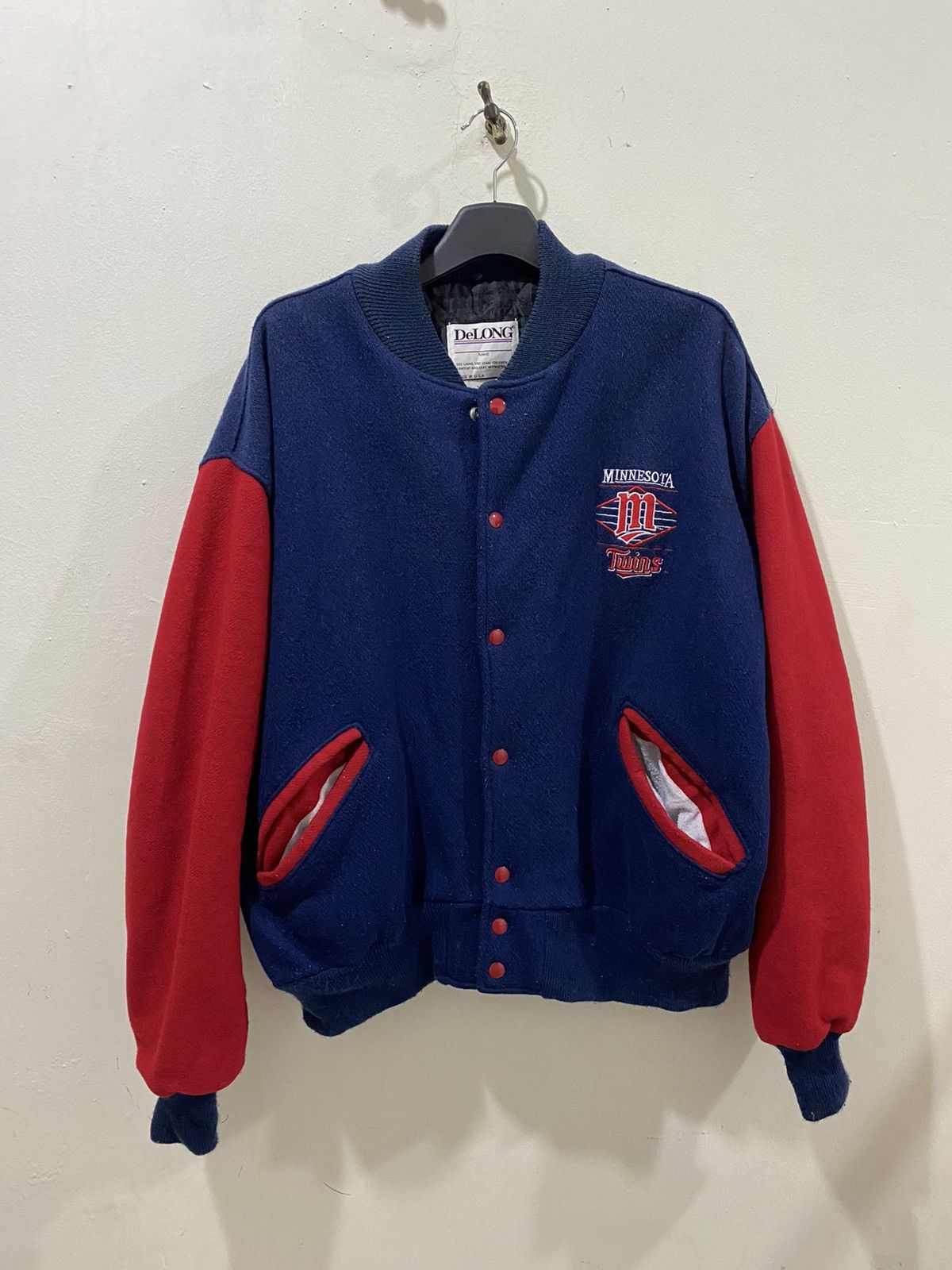 Sports Specialties VTG Minnesota Twins Wool Varsity Jacket Size US XL / EU 56 / 4 - 3 Thumbnail