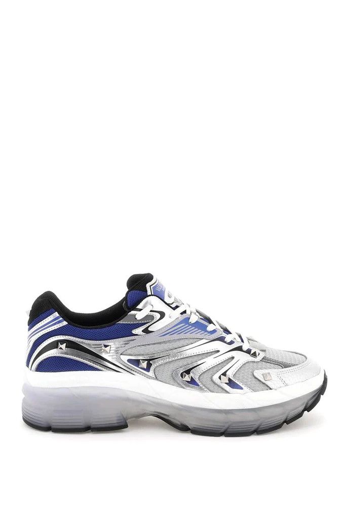 o1b1tn1i0523 Low-Top Sneakers in Silver Blue