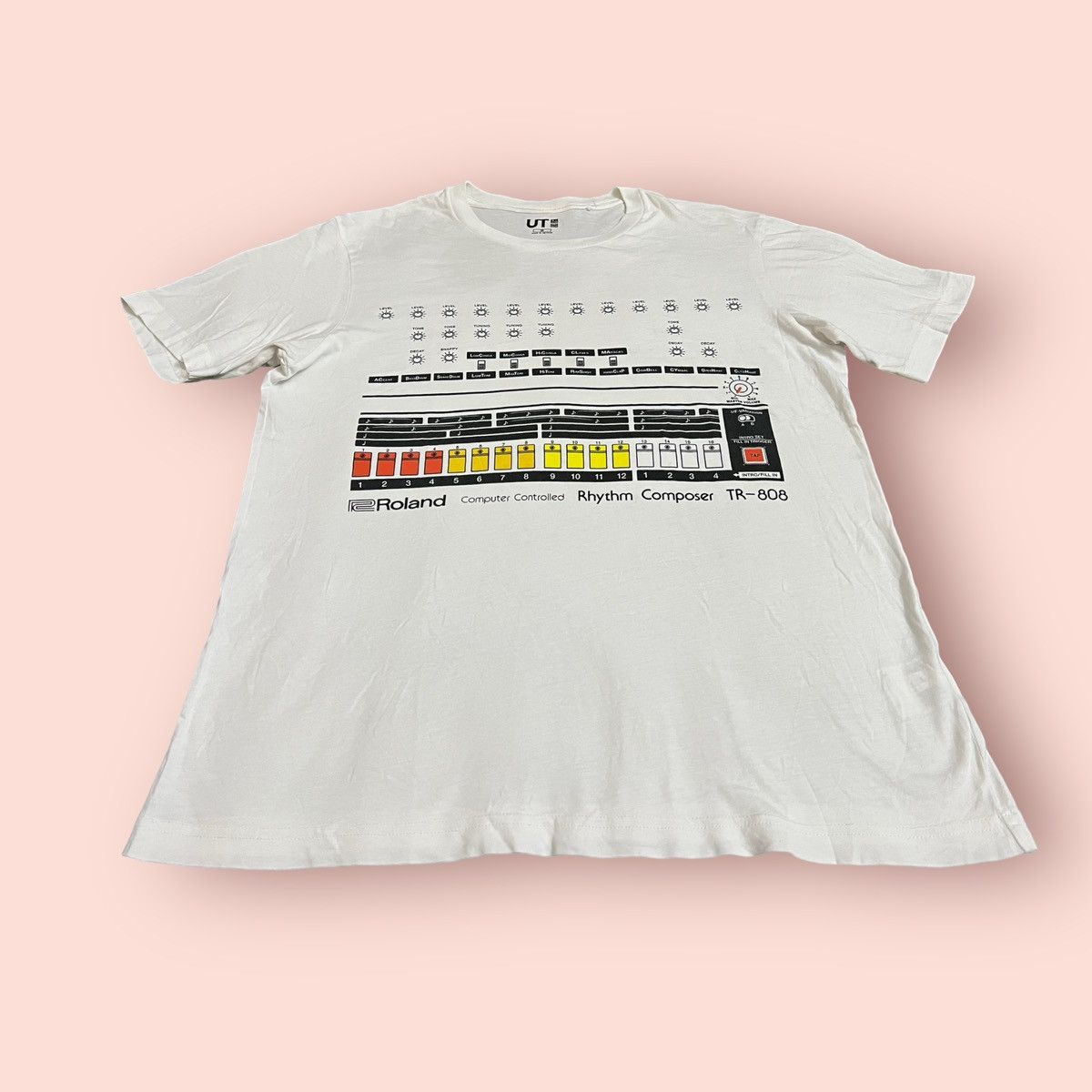 Japanese Brand × Jun Takahashi × Uniqlo VINTAGE ROLAND TR-808 x UNIQLO T-SHIRT Size US M / EU 48-50 / 2 - 6 Thumbnail