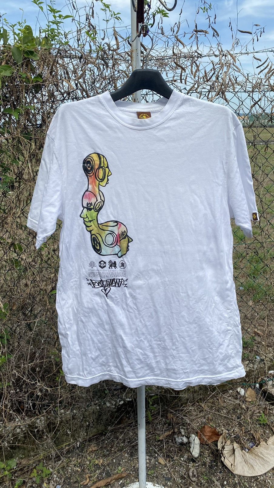 Band Tees FourTwenty 420 PEACE Tee Size US M / EU 48-50 / 2 - 1 Thumbnail