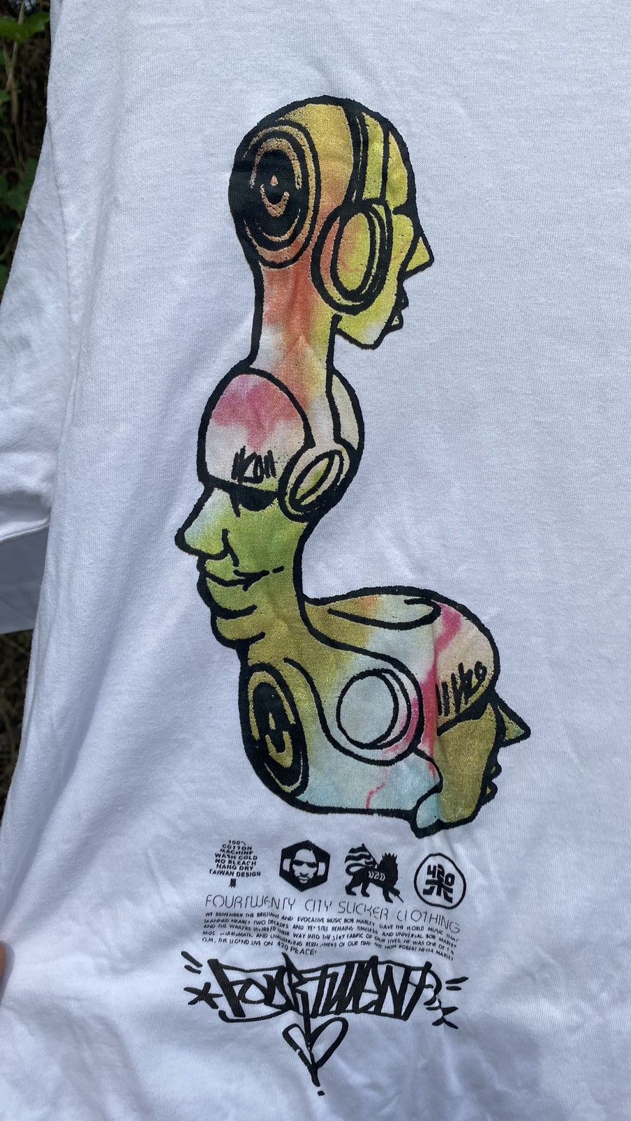 Band Tees FourTwenty 420 PEACE Tee Size US M / EU 48-50 / 2 - 3 Thumbnail