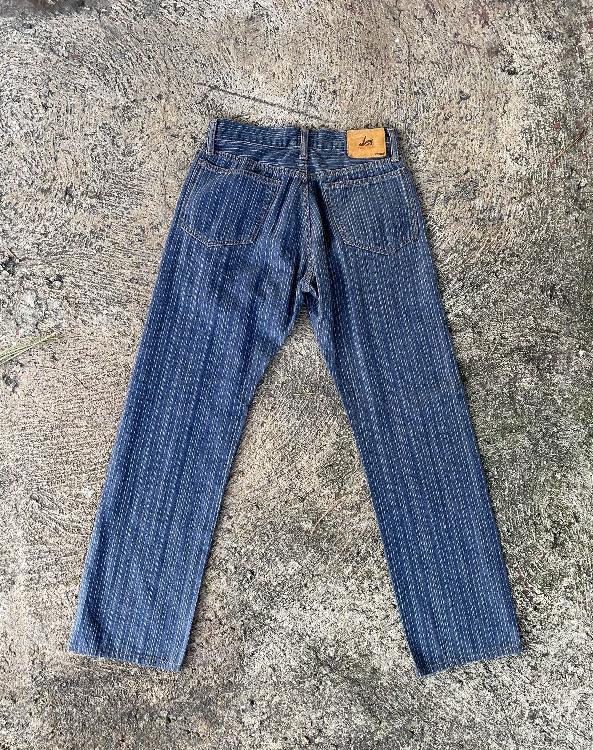 Paul Smith × Paul Smith Red Ear × Vintage Red Ear Pin Stripes Jeans Size US 29 - 9 Thumbnail