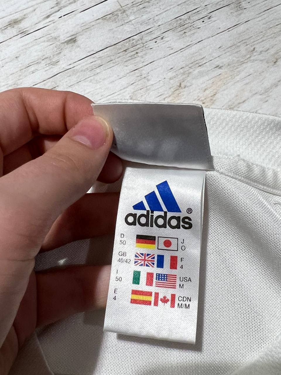 Adidas Vintage Adidas France 2000 2002 Training Shirt Soccer Jersey Size US M / EU 48-50 / 2 - 7 Thumbnail