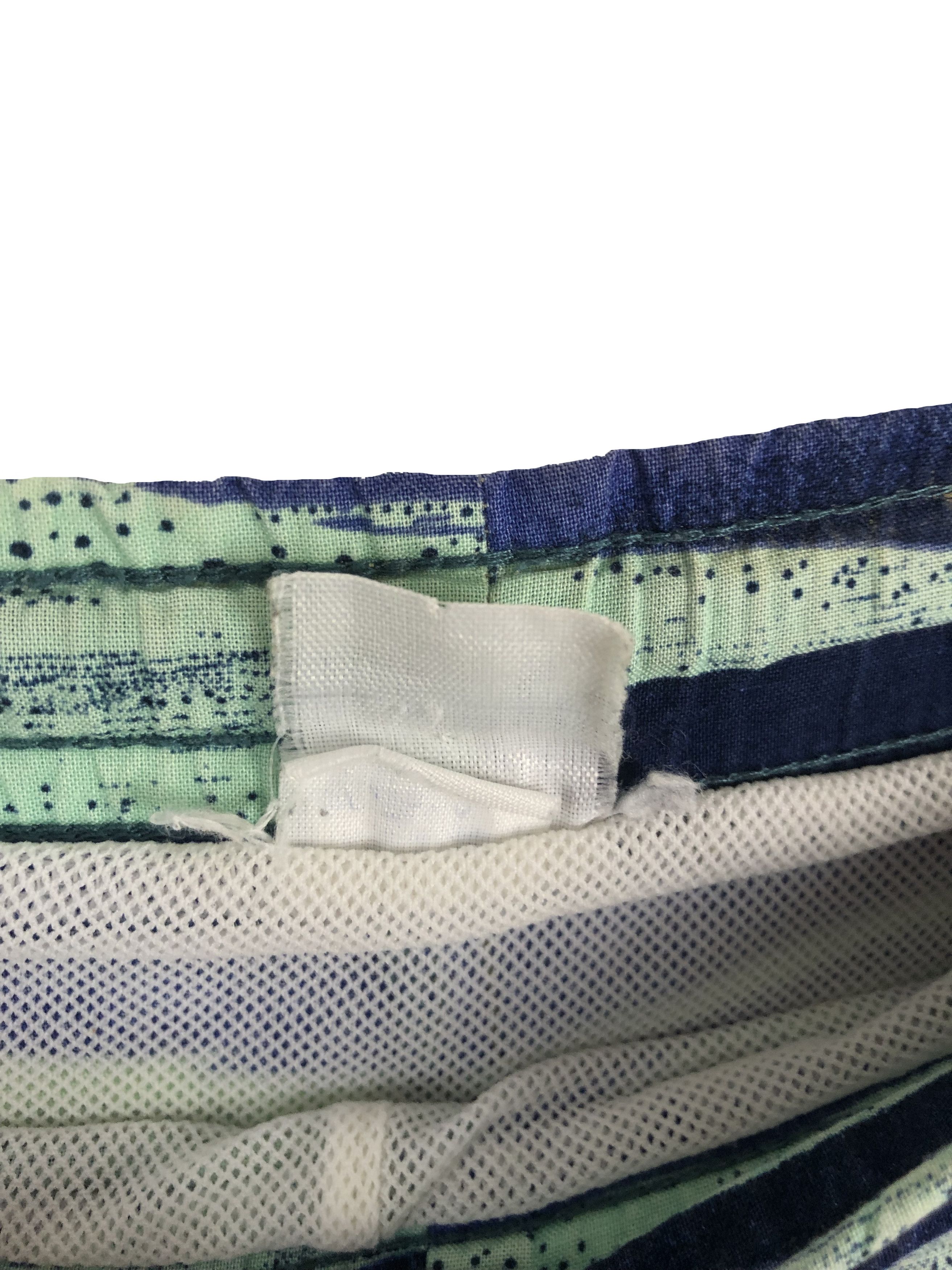 Other Vintage CRAZY PATTERN Swim Shorts M253 Size US 38 / EU 54 - 6 Thumbnail