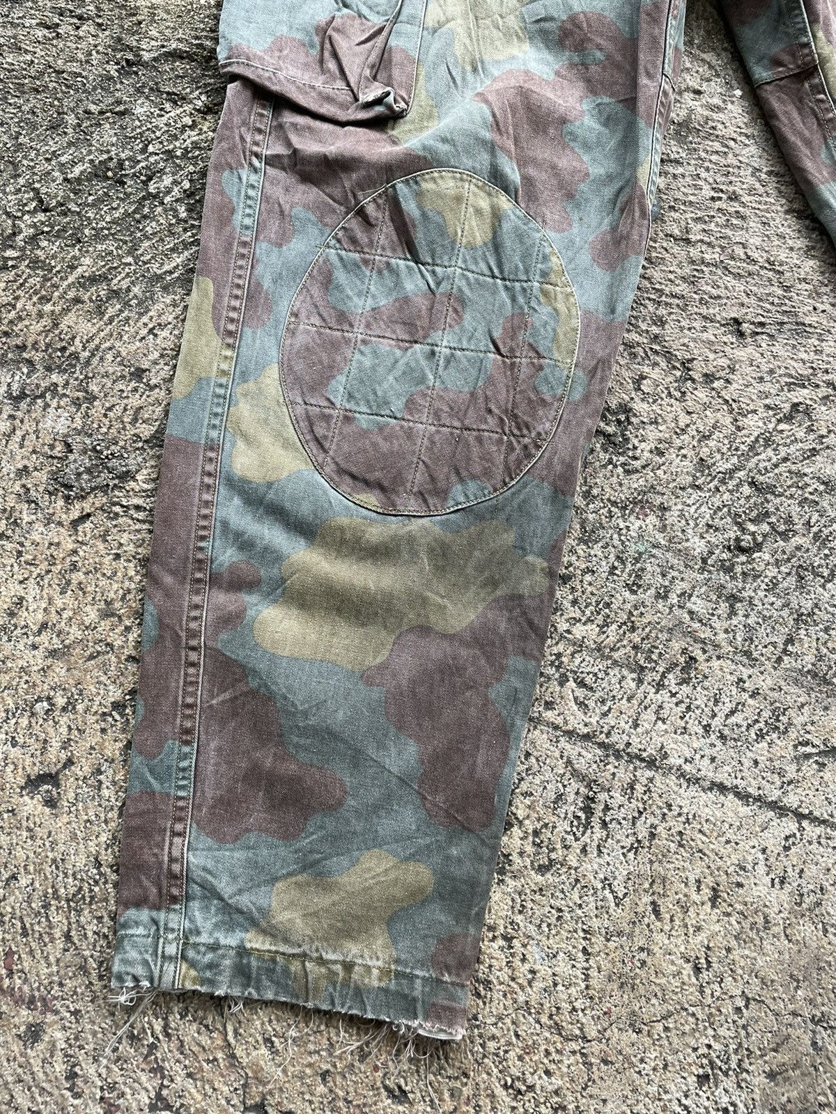 If Six Was Nine × Vintage Vintage Army Camouflage Faded Distressed Monkey Pants Size US 33 - 7 Thumbnail