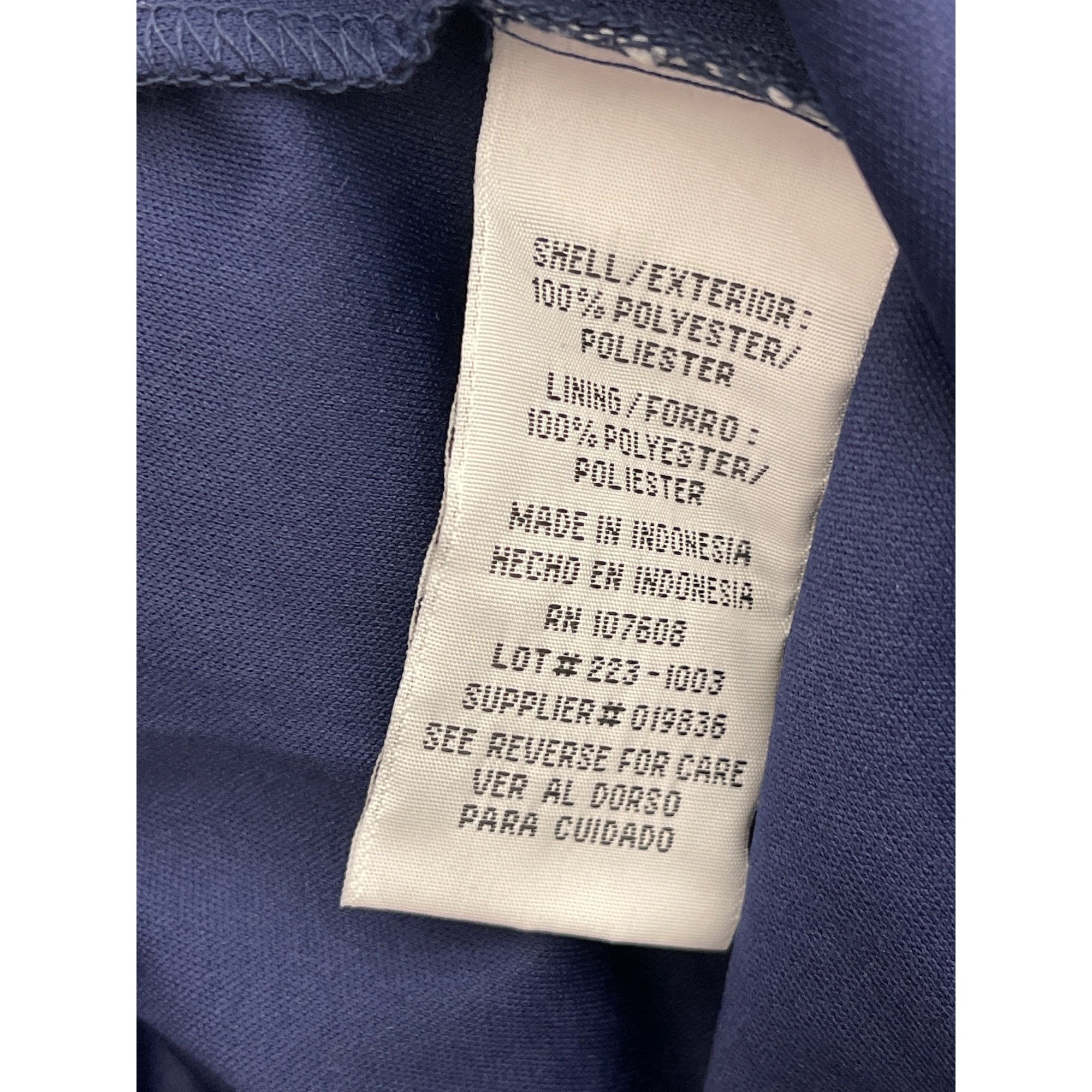 Other R & K Navy Blue Floral Print Maxi Dress Size 18 Size XXL / US 16-18 / IT 52-54 - 8 Thumbnail