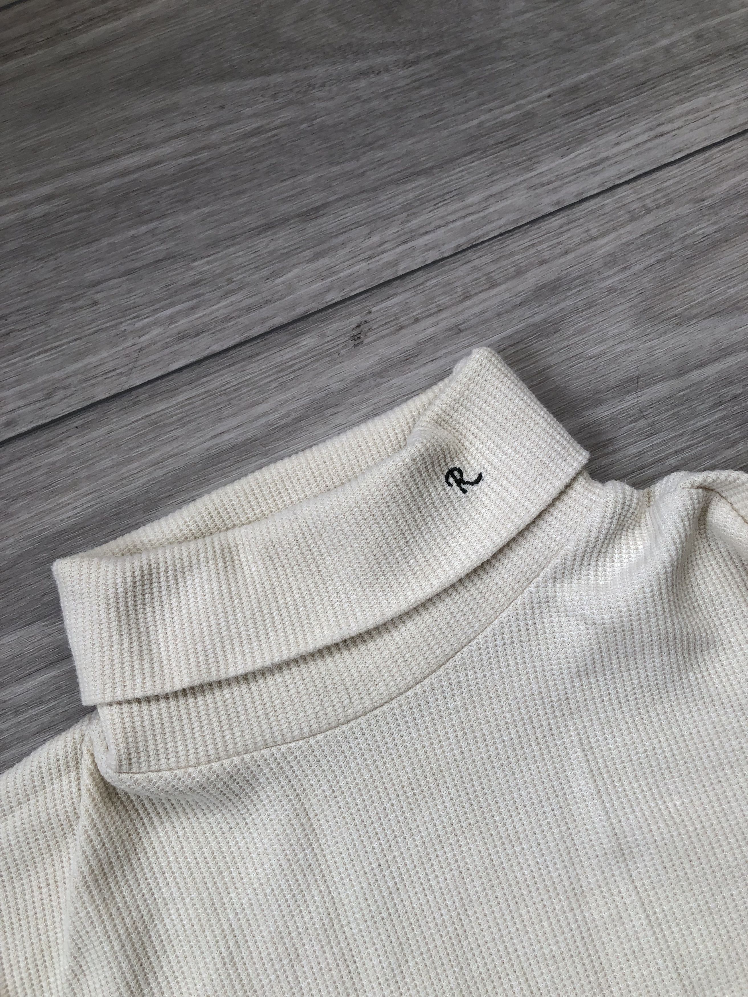 Raf Simons Raf Simons FW 2005 "History Of My World" Thermal Turtleneck Size US M / EU 48-50 / 2 - 5 Thumbnail