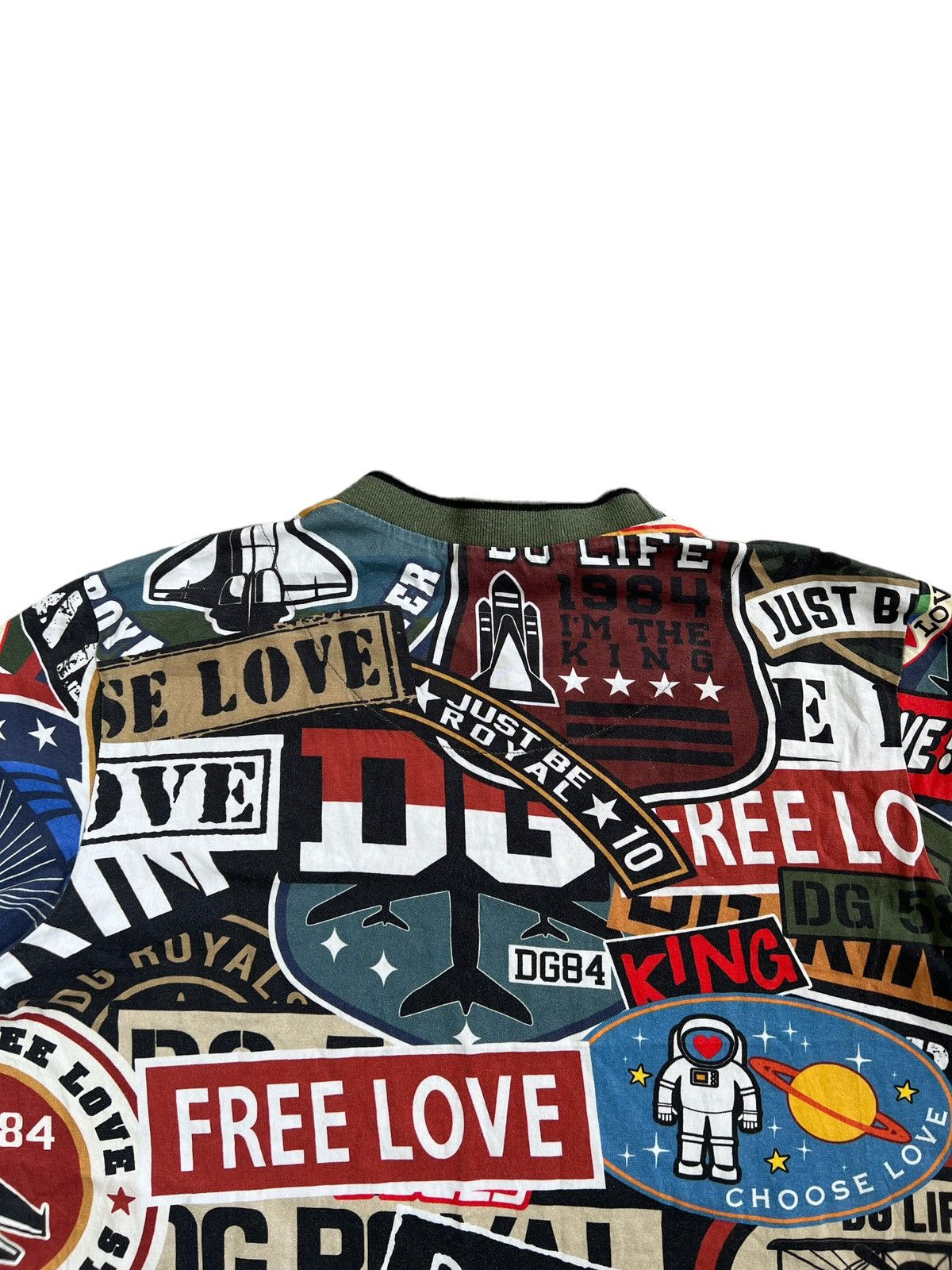 Dolce & Gabbana 🔥400$ Dolce & Gabbana Army Printed T-shirt/D&G Print T-shirt Size US M / EU 48-50 / 2 - 15 Thumbnail