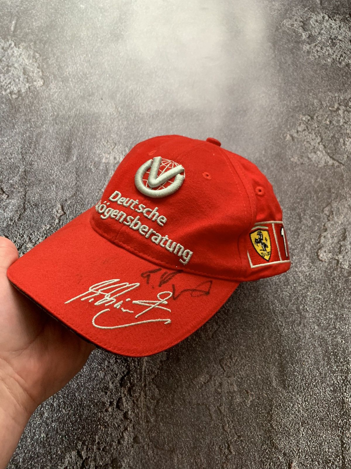 Ferrari × Vintage Michael Schumacher F1 Ferrari Vintage Racing cap hat Size ONE SIZE - 1 Thumbnail