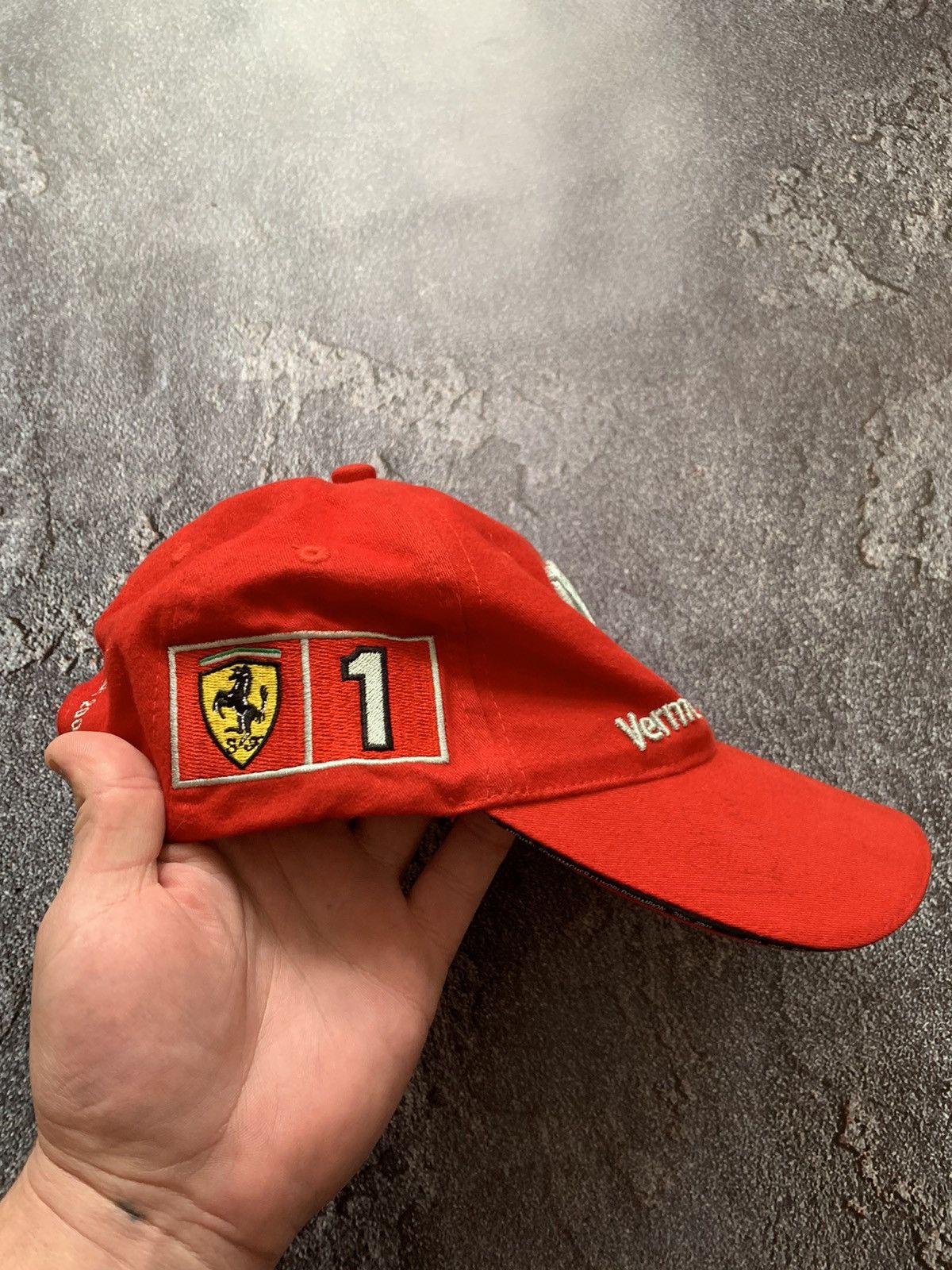 Ferrari × Vintage Michael Schumacher F1 Ferrari Vintage Racing cap hat Size ONE SIZE - 4 Thumbnail