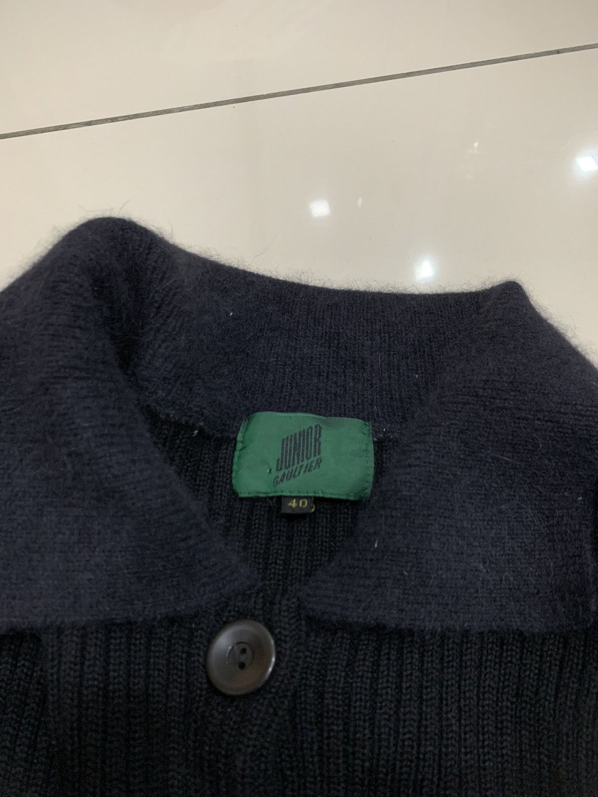 Jean Paul Gaultier × Vintage DESTROYED JEAN PAUL GAULTIER KNITWEAR OUTERWEAR JACKET Size S / US 4 / IT 40 - 6 Thumbnail
