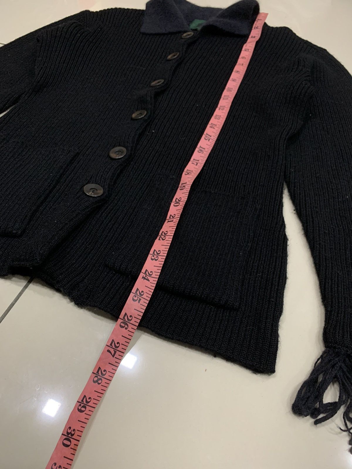Jean Paul Gaultier × Vintage DESTROYED JEAN PAUL GAULTIER KNITWEAR OUTERWEAR JACKET Size S / US 4 / IT 40 - 3 Thumbnail