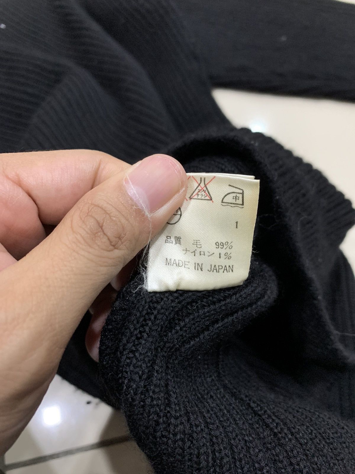 Jean Paul Gaultier × Vintage DESTROYED JEAN PAUL GAULTIER KNITWEAR OUTERWEAR JACKET Size S / US 4 / IT 40 - 10 Thumbnail
