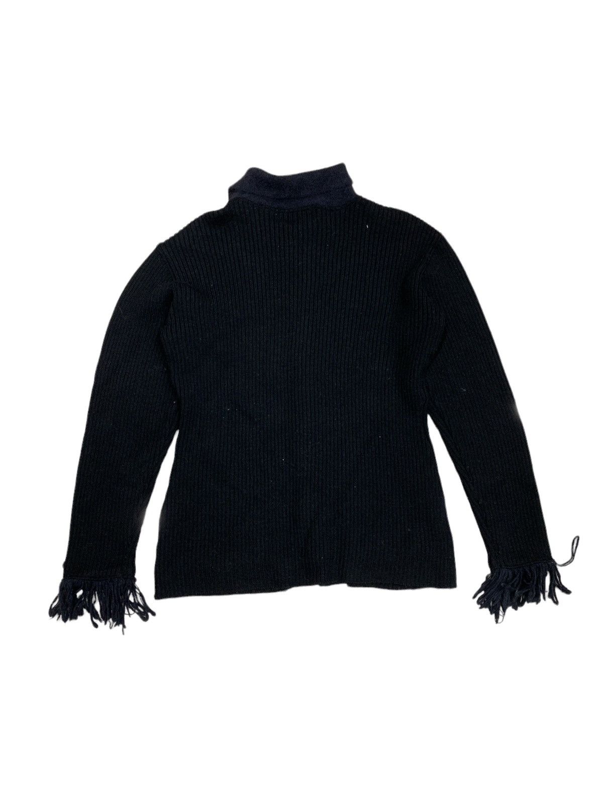 Jean Paul Gaultier × Vintage DESTROYED JEAN PAUL GAULTIER KNITWEAR OUTERWEAR JACKET Size S / US 4 / IT 40 - 2 Thumbnail
