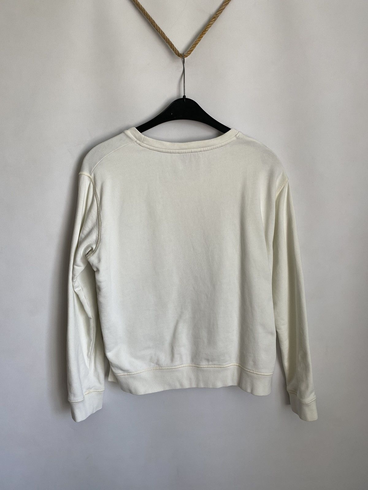Acne Studios Acne Studios White Sweatshirt Crew Neck Size US L / EU 52-54 / 3 - 9 Thumbnail