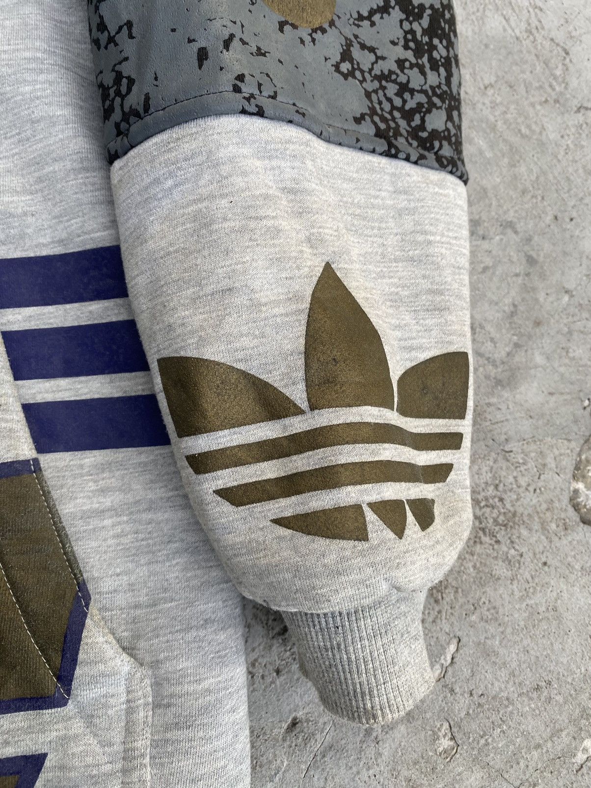 Adidas Adidas Big Logo Three Stripes Hoodie Size US L / EU 52-54 / 3 - 5 Thumbnail