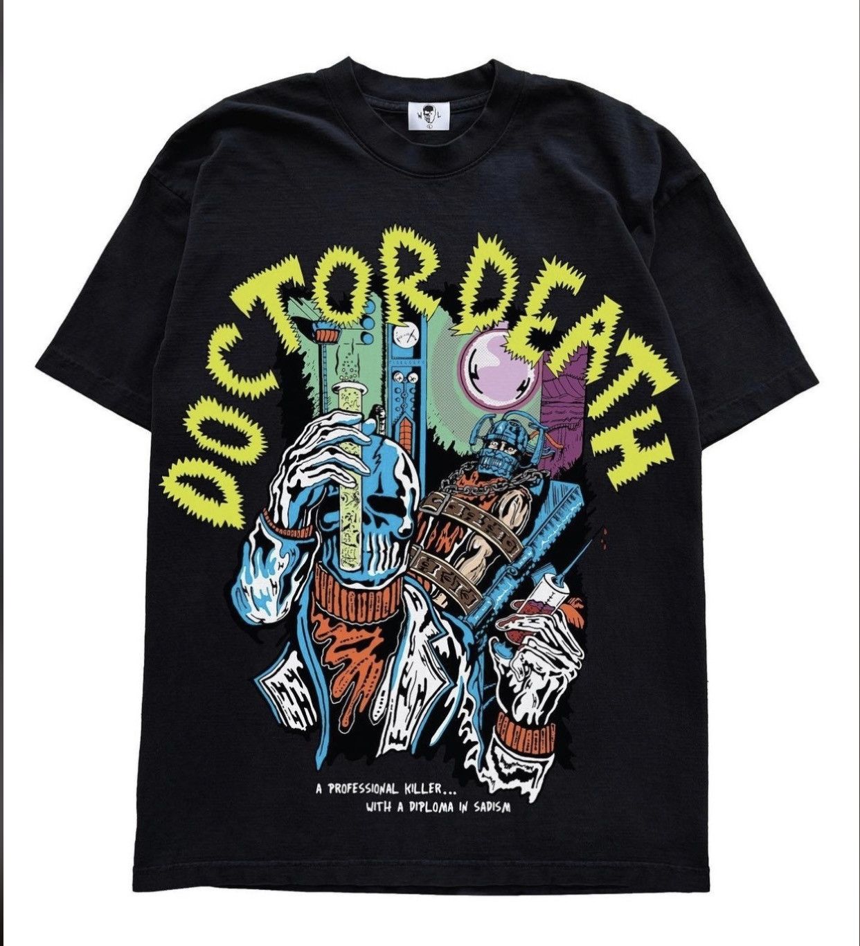 Warren Lotas Doctor Death Black Hoodie Size US L / EU 52-54 / 3 - 1 Thumbnail