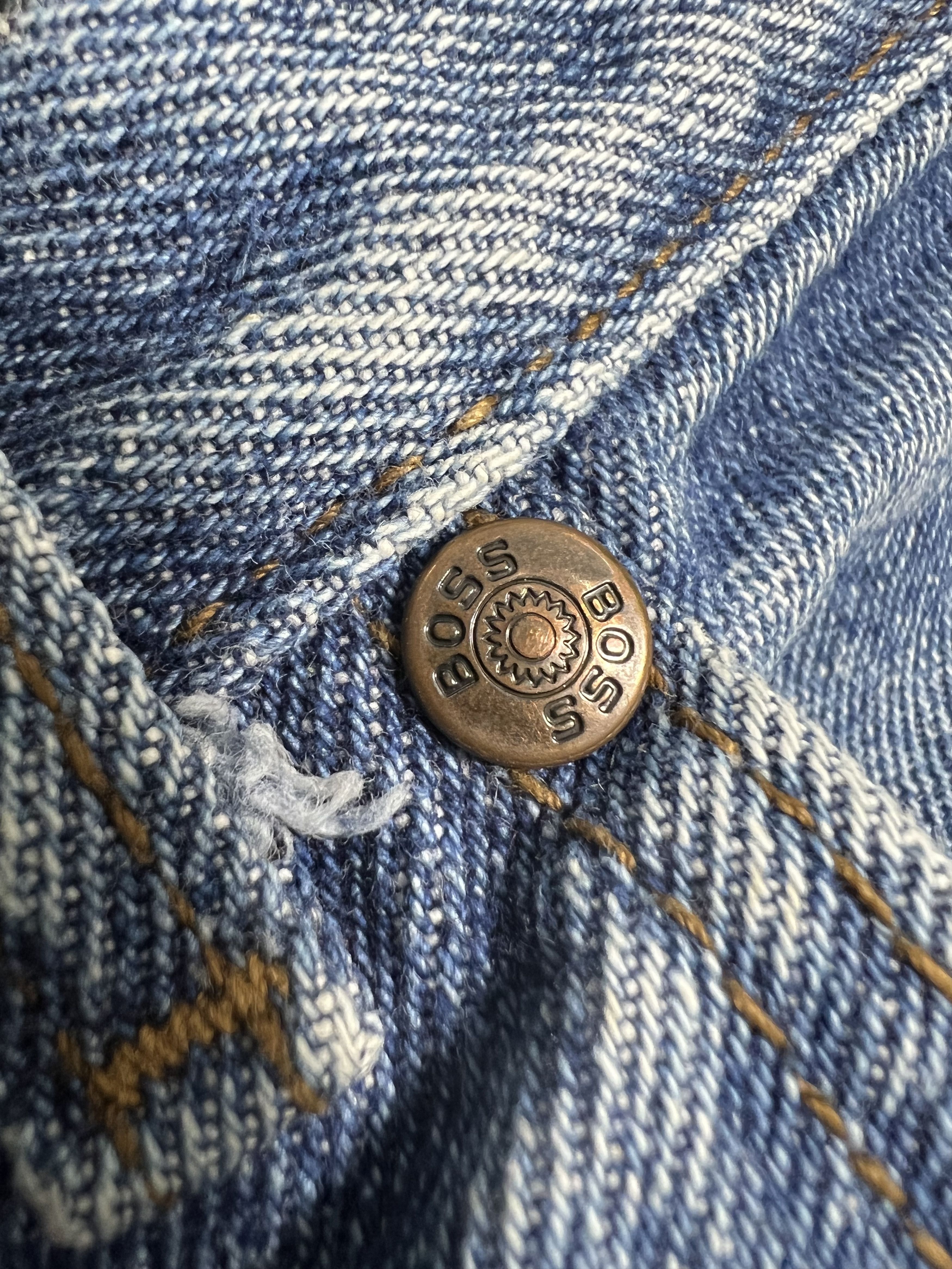 Hugo Boss Vintage 90s Boss Denim Pant JK246 Size US 30 / EU 46 - 8 Thumbnail