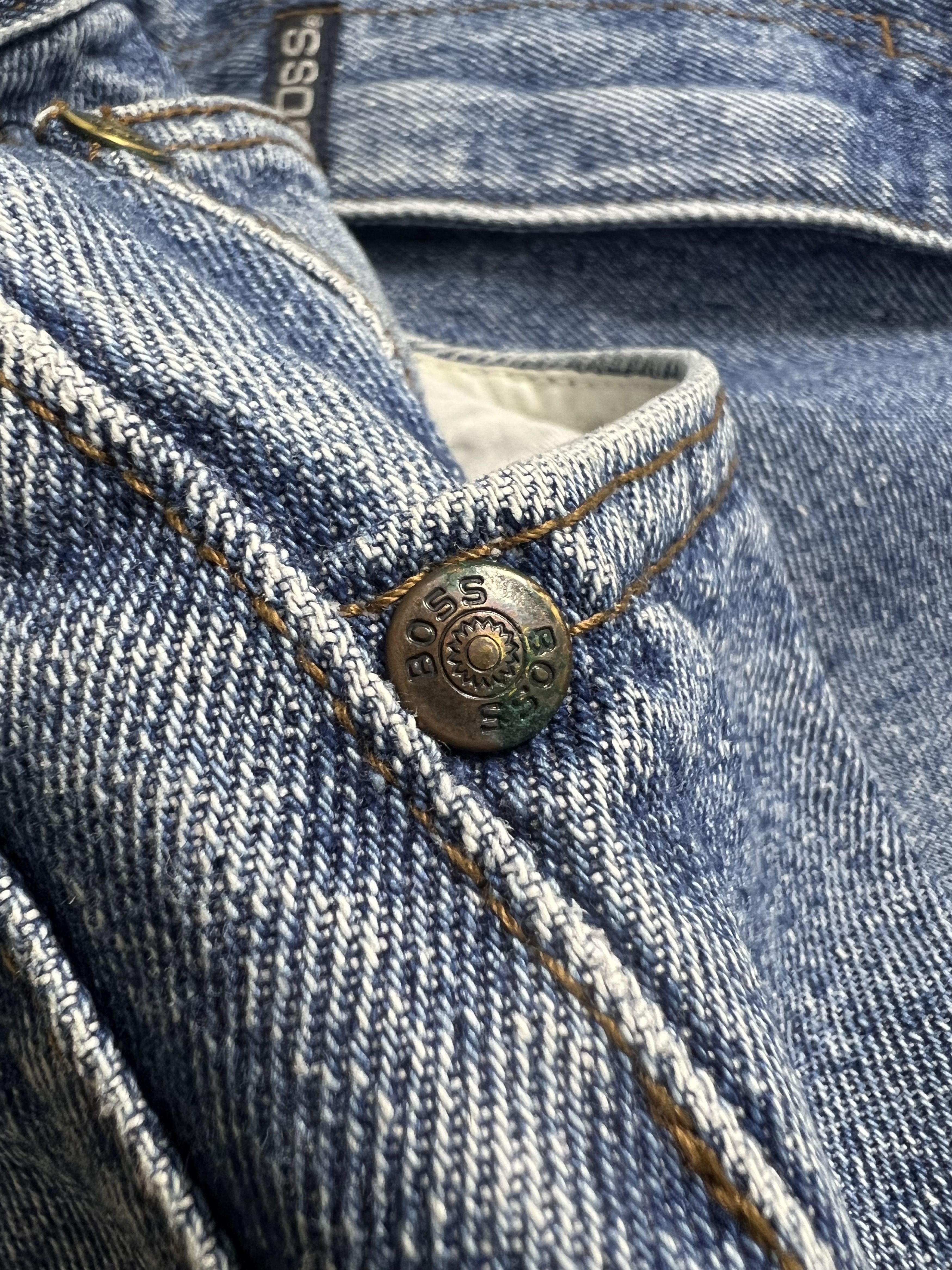 Hugo Boss Vintage 90s Boss Denim Pant JK246 Size US 30 / EU 46 - 15 Thumbnail