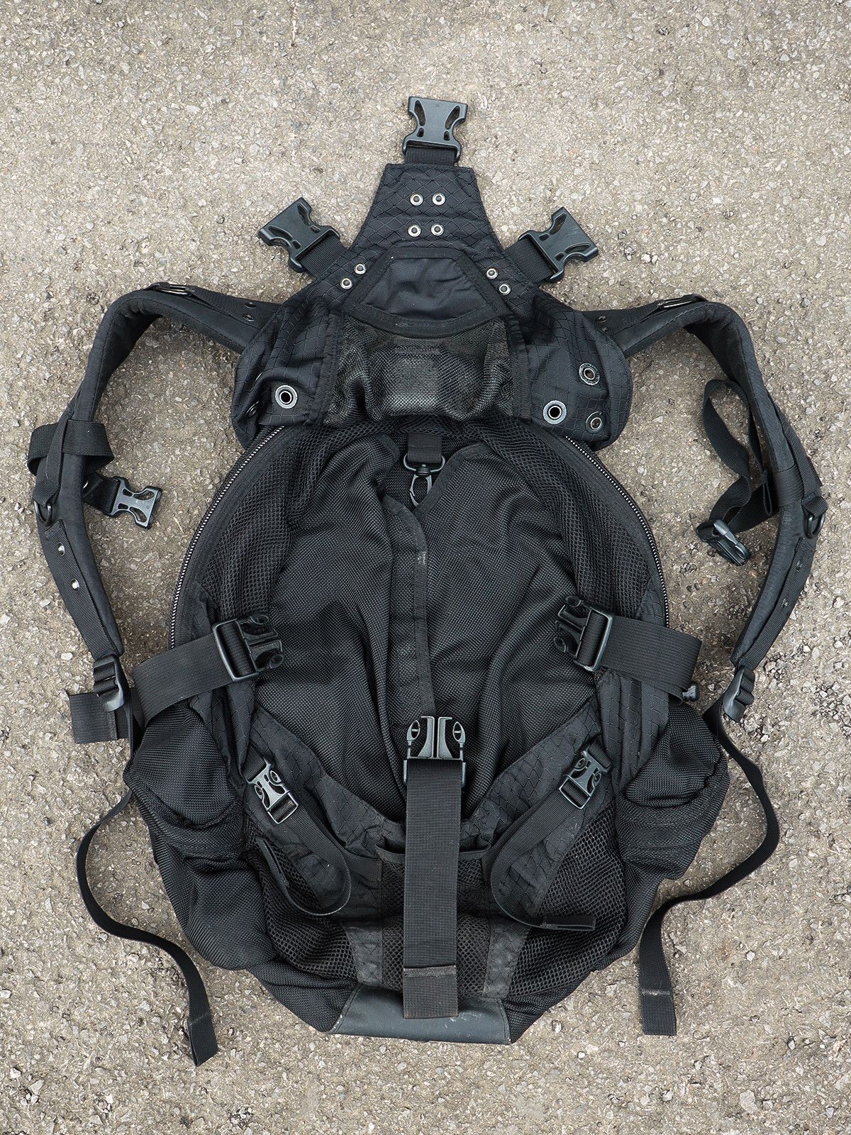 Vintage Y2K Oakley Icon Backpack Black Tactical Rare | eBay